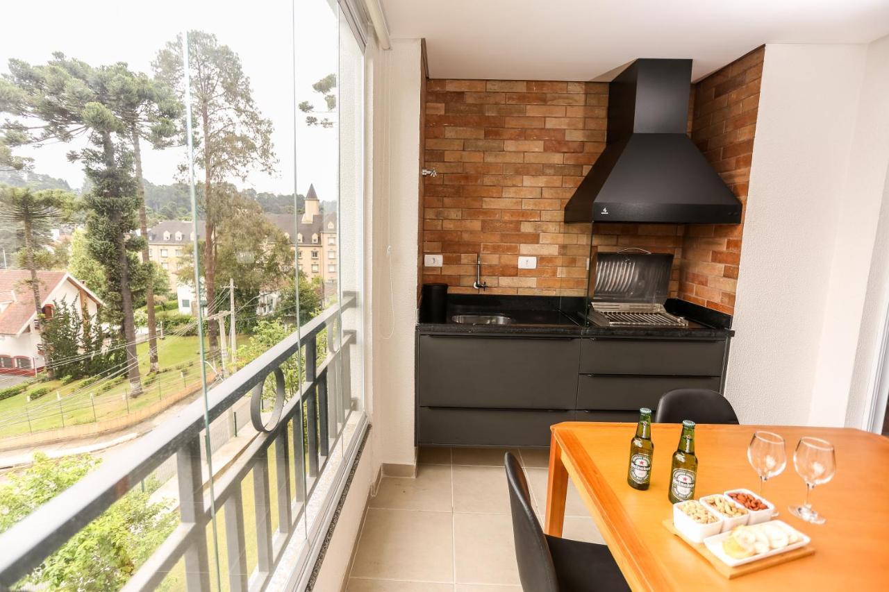 Hostyn Condessa 115- Requinte E Aconchego A 600 M Do Baden Baden Apartment Campos do Jordao Ngoại thất bức ảnh